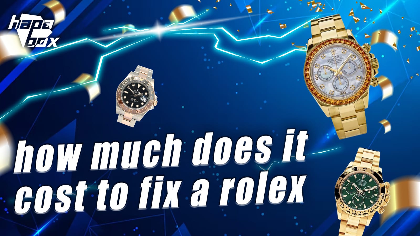 how much does it cost to fix a rolex