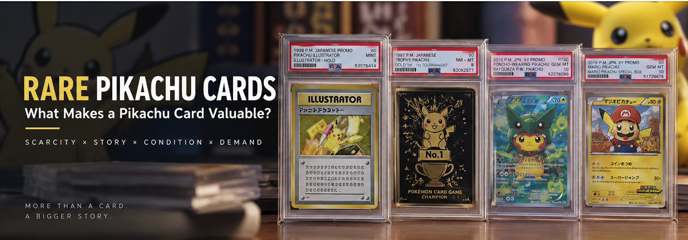 Rare Pikachu Cards: What Makes a Pikachu Card Valuable?