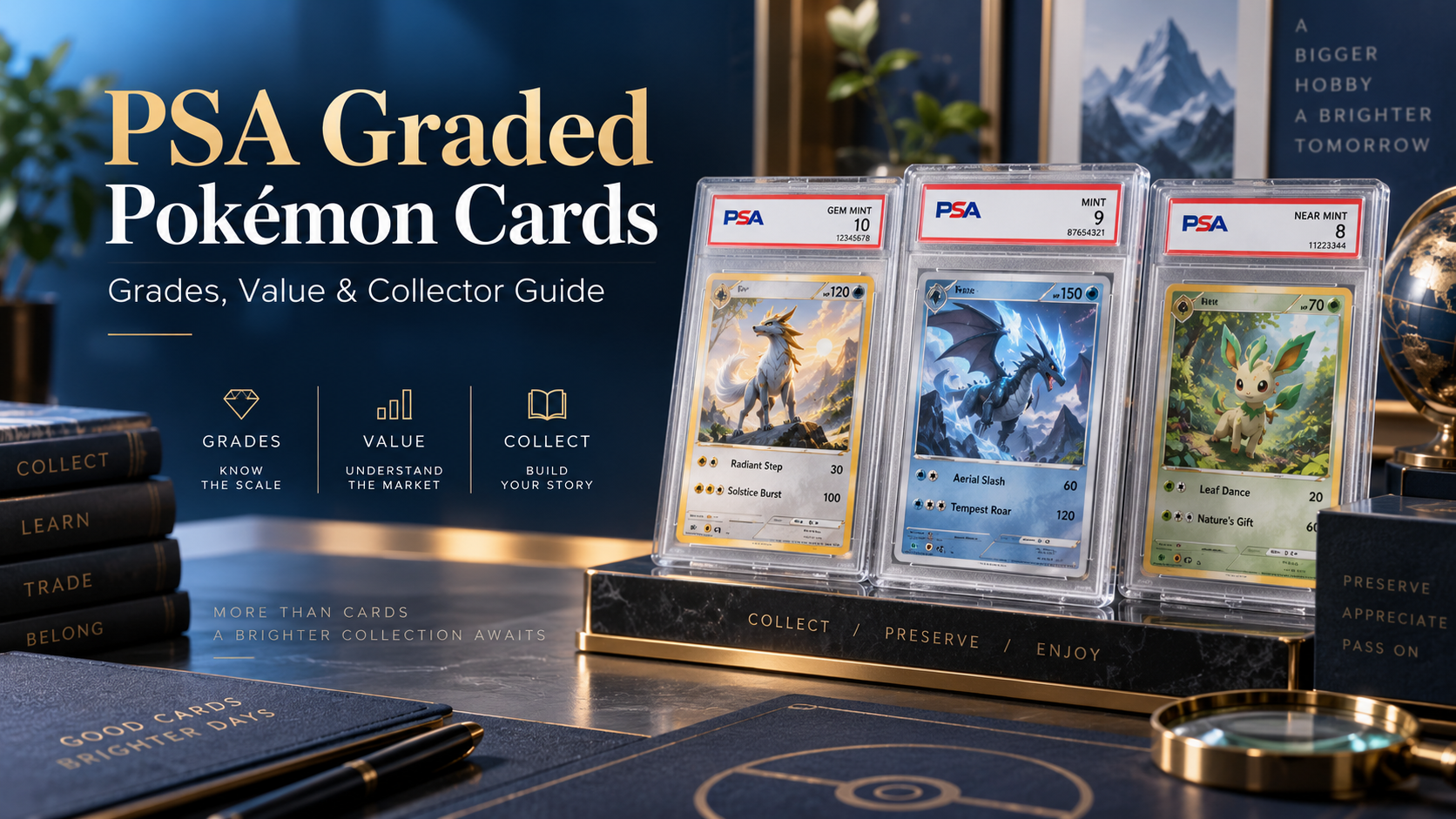 PSA graded Pokemon cards collector guide