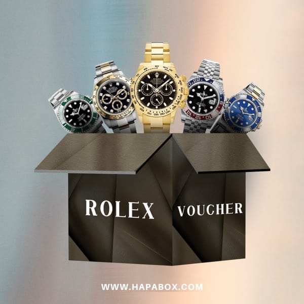 Unveiling Hapabox: How to Get an Authentic Rolex Watch through Mystery Boxes