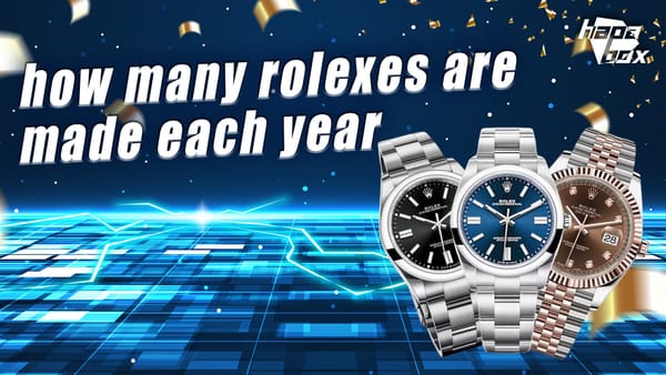 how many rolexes are made each year