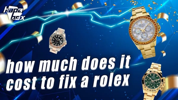 how much does it cost to fix a rolex
