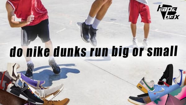 do nike dunks run big or small