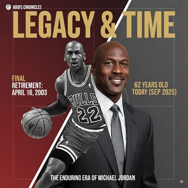 When Did Michael Jordan Retire? His Age in 2025 & Lasting Legacy