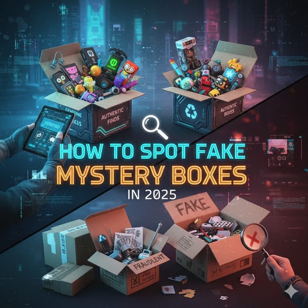 Don't Get Scammed: 7 Red Flags to Spot a Fake Mystery Box Instantly
