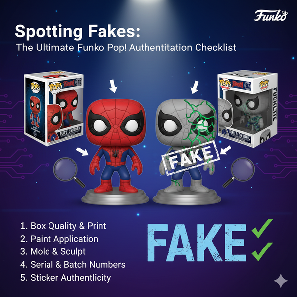 Spotting Fakes: The Ultimate 10-Point Checklist for Funko Pop! Authentication (2025 Edition)
