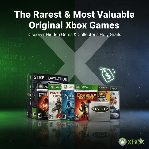 The Rarest & Most Expensive Original Xbox Games