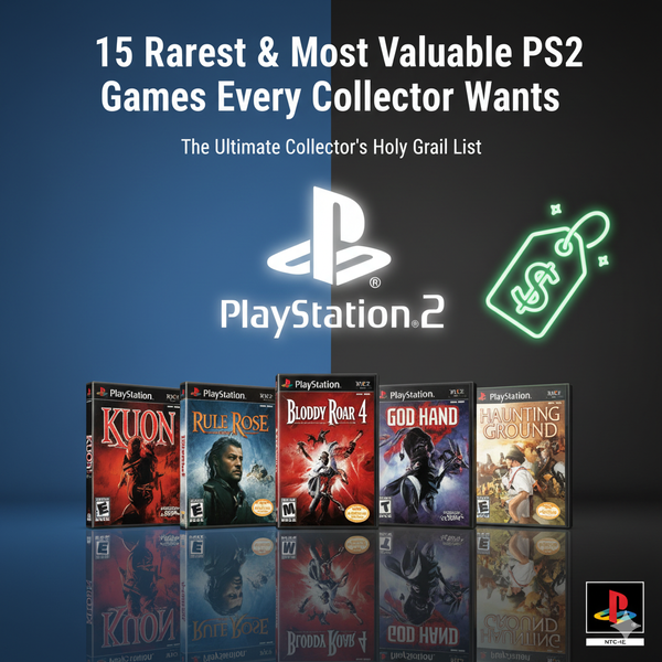 15 rarest PS2 games and most valuable PlayStation 2 titles for collectors