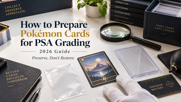 How to Prepare Pokémon Cards for PSA Grading (2026)
