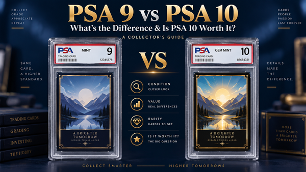 PSA 9 vs PSA 10: What's the Difference and Is PSA 10 Worth It?