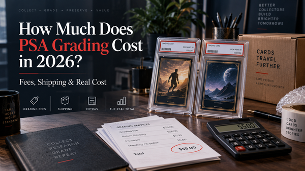 How Much Does PSA Grading Cost in 2026? Fees, Shipping & Real Cost